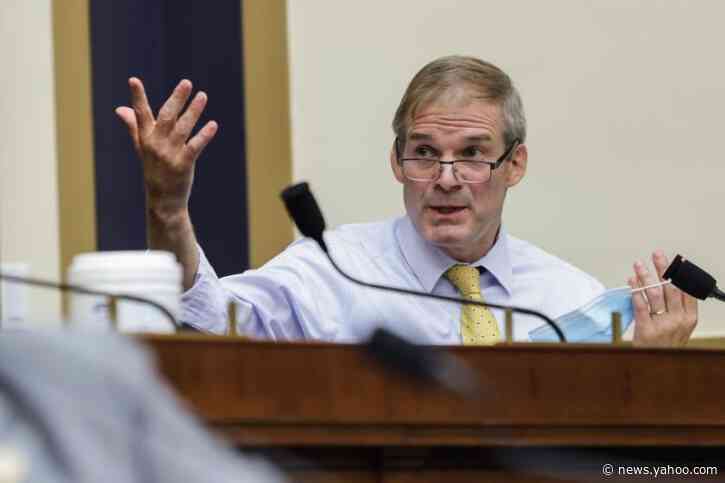 Jim Jordan explodes when asked to put on a mask, pivots to 'unmasking' of Michael Flynn