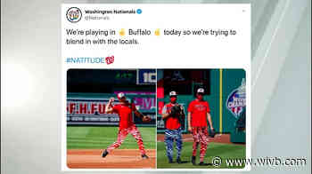 Washington Nationals joke they’re playing “Buffalo,” photoshop players in Zubaz pants