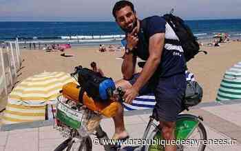 Il rejoint Biarritz depuis Pau en vélo de location Idélis - La République des Pyrénées