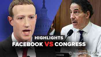 Watch highlights from Mark Zuckerberg's testimony before Congress video     - CNET