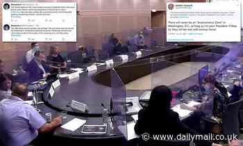 Twitter is accused of double standards for flagging posts by Donald Trump