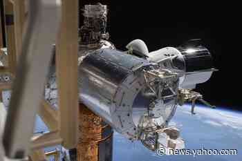 Tropical storm may delay 1st SpaceX crew's return to Earth