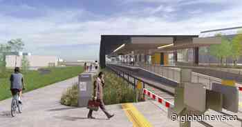 Water leaks, cracked concrete lead to construction delay at Edmonton’s Stadium LRT Station - Globalnews.ca