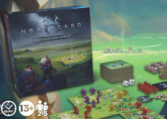 Northgard Uncharted Lands board game set in the age of Vikings