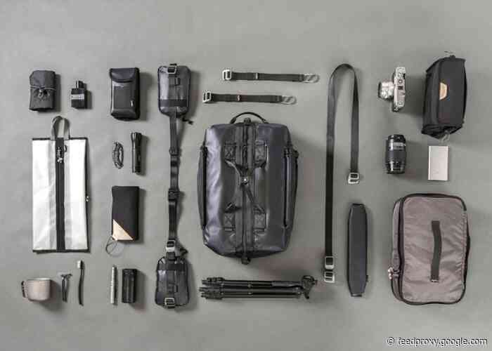 Wingman Backpack top opening, modular gadget bag