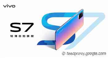 Vivo S7 render shows handsets design