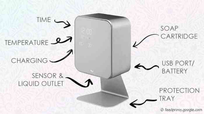Touch free soap and sanitizer dispenser