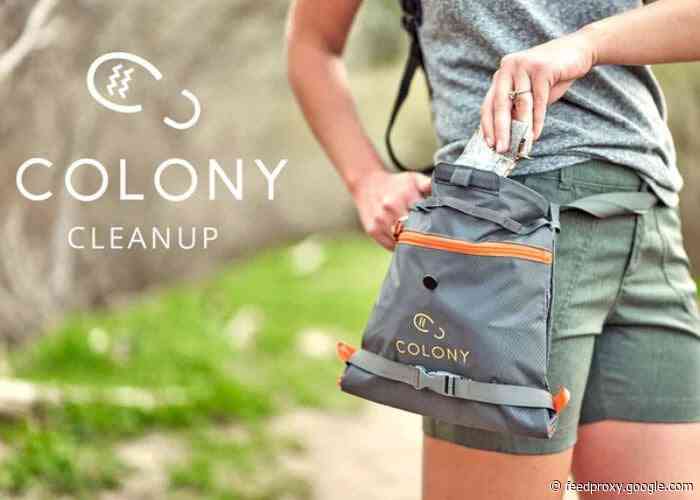 Colony Cleanup pouch helps you keep your favorite trails clear from trash