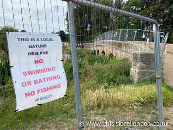 Five Arches Bridge fenced off to stop swimmers and jumpers