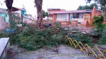 Tromba deja daños en escuela de San Pedro - El Siglo de Torreón