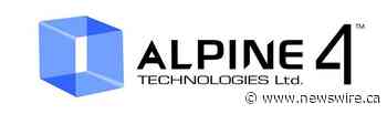 Alpine 4's CEO to Participate in the SNN Network Virtual Conference Aug 3rd through 6th 2020