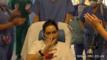 Coronavirus: Blackpool intensive care unit applauds last Covid-19 patient