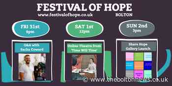 Bolton festival of hope to bring library and museum to your home