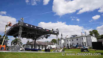 LOOK: Eddie Hearn really set up a boxing venue in his backyard to hold events