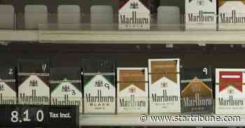 Minnesota tobacco purchasing age rises to 21 on Saturday