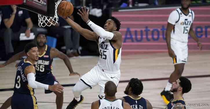 Rudy Gobert and Donovan Mitchell team up for final play that earns Utah Jazz a fitting win