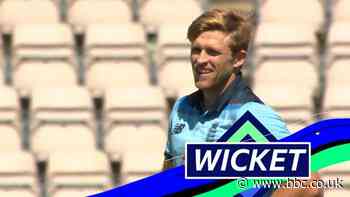 England v Ireland: Willey removes Stirling in first over