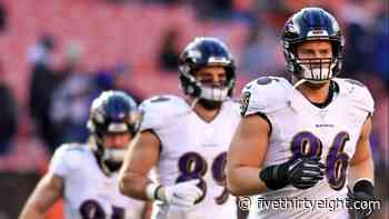 The Baltimore Ravens Used Their Tight Ends Differently - FiveThirtyEight