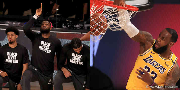 NBA Restarts with Nod to Black Lives Matter, LeBron James Pays Tribute to Kobe Bryant