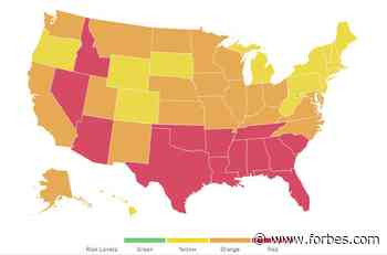 Travel Warning: Americans From 34 States Should Stay Home, Per Harvard’s COVID-19 Tracking Site - Forbes
