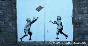 Speculation over whether new artwork near Bristol is a Banksy