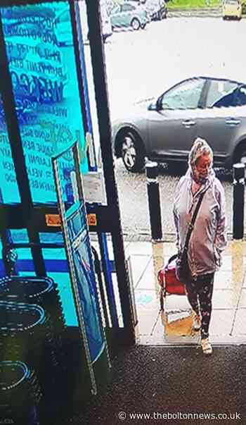 Police release image of missing Bolton woman buying a tent