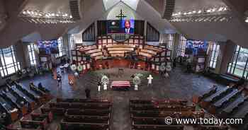John Lewis honored at funeral in MLK's Atlanta church