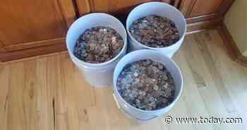 Man cashes in more than $5,000 in change because of coin shortage