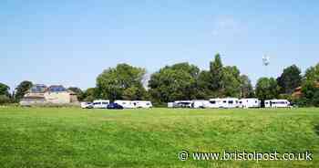 Travellers return to Bristol playing fields