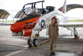 U.S. Navy's first Black female tactical aircraft pilot to receive her 'Wings of Gold'