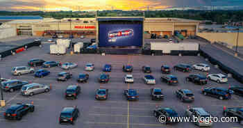 Toronto shopping mall is transforming its parking lot into a drive-in movie theatre - blogTO