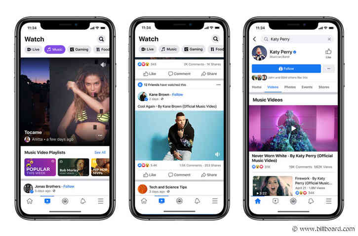 It’s Official: Music Videos Are Coming to Facebook