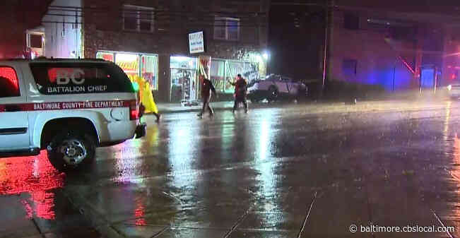 Baltimore County Police Officer Injures Self, Another Driver After Crash While Responding To Call