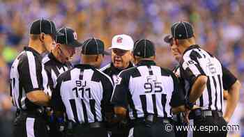 Source: NFL refs to be assigned geographically