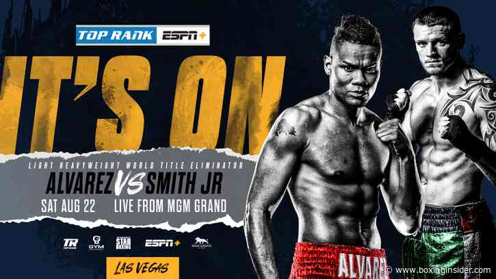 Joe Smith Jr vs Eleider Alvarez Take’s Place on August 22nd For WBO Light Heavyweight Title Eliminator