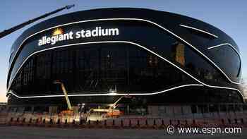 Officials: Raiders new stadium almost complete