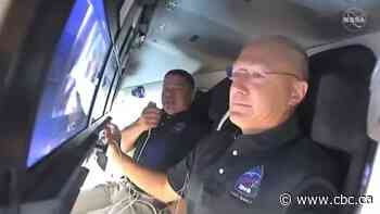 Astronauts on 1st  manned SpaceX flight ready for capsule splashdown