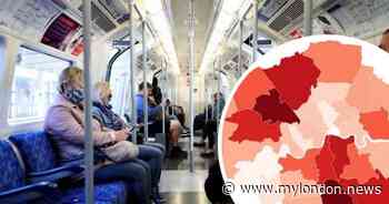 London coronavirus: Map shows confirmed Covid-19 cases skyrocketed by more than a quarter in 7 days - My London
