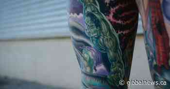 Edmonton man featured in Guinness World Record 2020 book for most Marvel tattoos