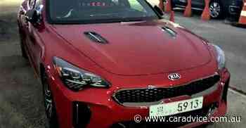 2021 Kia Stinger facelift spied without disguise - UPDATE