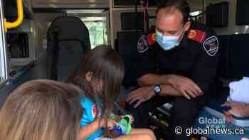 Rescuers honoured for saving drowning child