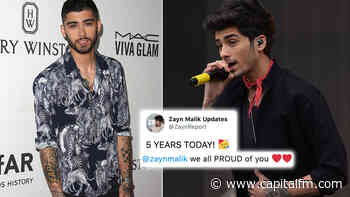 Zayn Malik Fans Celebrate 5 Years Since He Launched His Solo Career - Capital