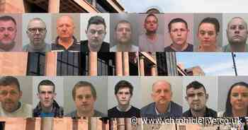 Attempted murderer, perverts and thugs among the 17 criminals locked up in July