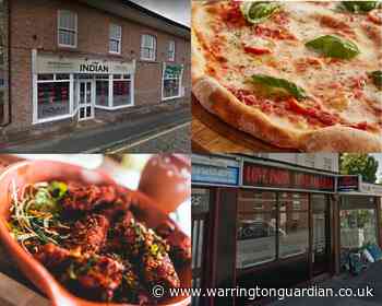 Top 5 independent takeaways in Warrington