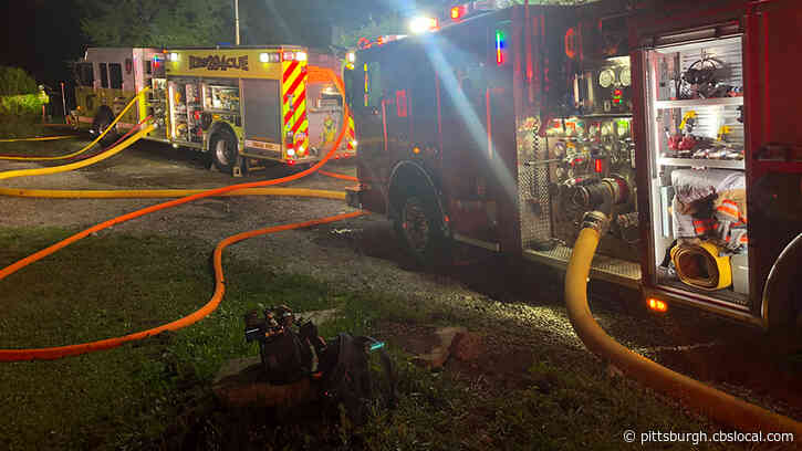 Crews Battle Overnight House Fire In West Mifflin