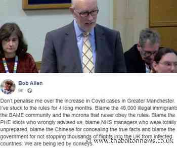 LOCKDOWN: Outrage after councillor's 'shocking' Facebook post - The Bolton News