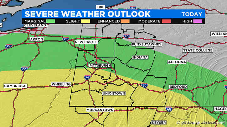 Pittsburgh Weather: Hot And Humid Weekend With Strong To Severe Storms
