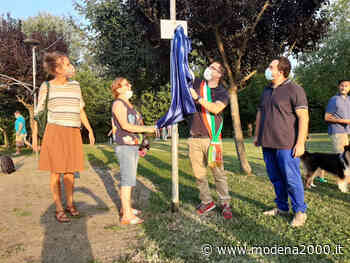 A Montale inaugurata l'area giochi del parco Grizzaga - Modena 2000