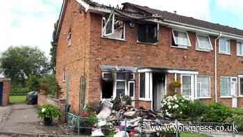 'I heard a massive crack' - Neighbours speak of 'shock' after huge fire at Haxby home hit by lightning