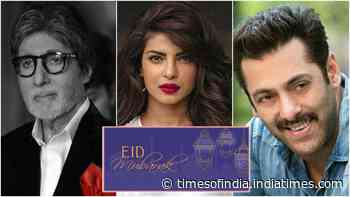 Eid al- Adha 2020: Amitabh Bachchan, Salman Khan, Priyanka Chopra, Malaika Arora among others wish Eid Mubarak to fans